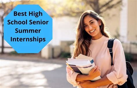 Internships for high schoolers. As high schoolers, resources can be limited. But being part of the NASA high school internship will provide you with valuable outlets to explore your passions! The … 