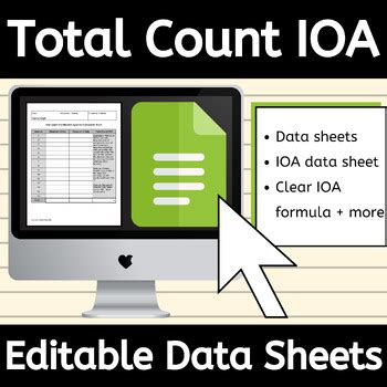 Interobserver Agreement (IOA) - ABA Connect / Total Count IOA