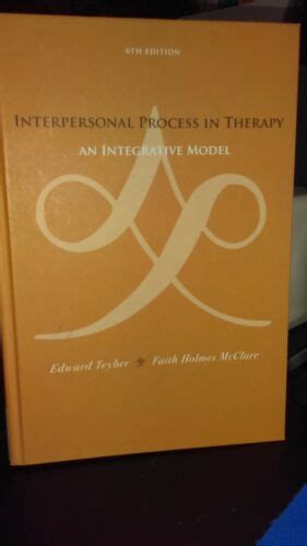 Download Interpersonal Process In Therapy An Integrative Model By Edward Teyber