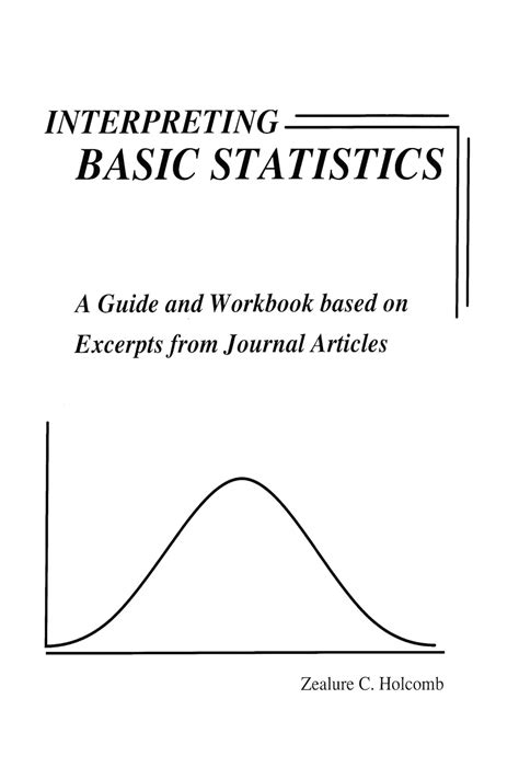 Interpreting basic statistics a guide and workbook with instructors guide. - L' enciclopedia dei fratelli della purità.
