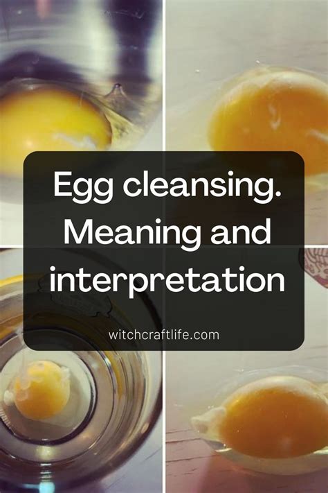 Interpreting egg cleanse. Origin Of Egg Cleansing And Egg Cleanse Symbolism. The term "egg cleansing" comes from a rite in which participants utilize an egg to purge their bodies and spirits of any bad energy that may be impacting their lives. Egg cleansing is a centuries-old technique that first gained popularity on social media in early 2020. 