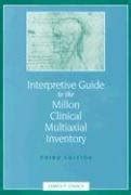 Interpretive guide to the millon clinical multiaxial inventory 3rd edition. - Analyse van de groei bij beren tijdens het eigen prestatieonderzoek..