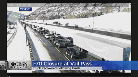 Interstate 70 reopens at Vail Pass after crash