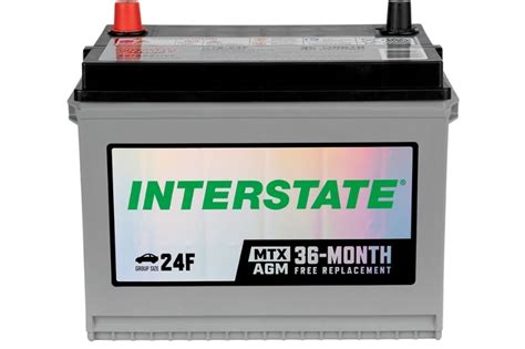 Interstate's MTX absorbed glass-mat (AGM) battery will meet o