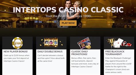 Intertops classic casino código de giros gratis.