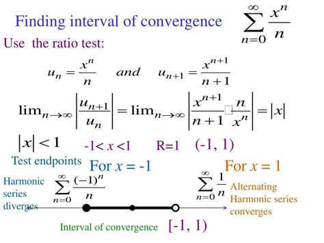 Interval of convergence. Things To Know About Interval of convergence. 