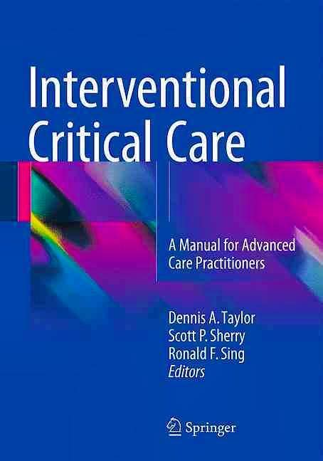 Interventional critical care a manual for advanced care practitioners. - Il manuale dei canarini da canto e da colore variet e allevamento.
