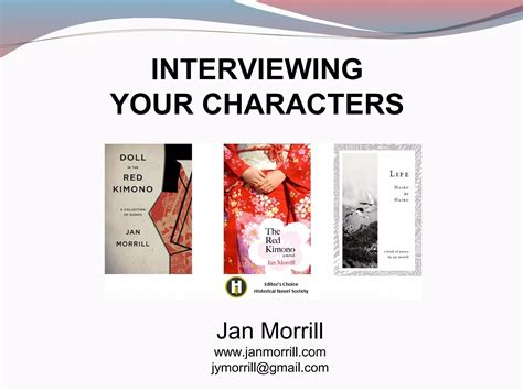Interview Your Characters