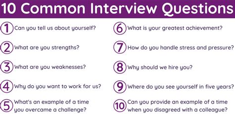 Interview questions typical questions and answers