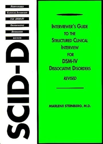Interviewers guide to the structured clinical interview for dsm iv dissociative disorders scid d. - Programmation python pour débutants absolus 3ème édition.