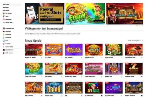 Interwetten Australia slots bets