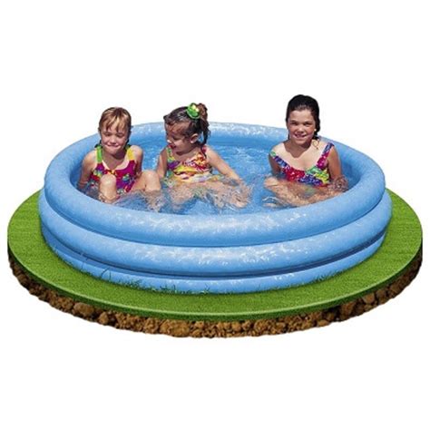 Intex Crystal Blue Pool 58in x 13in Inflatable kiddie Swimming