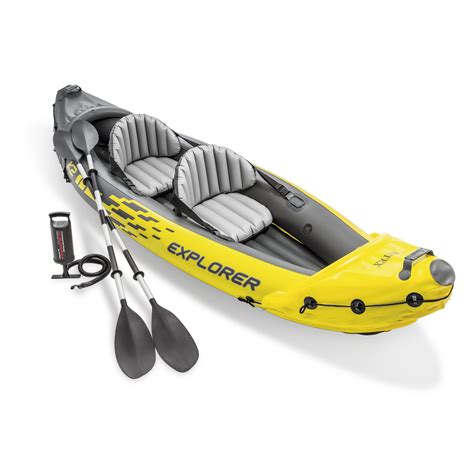 Aug 9, 2022 · The Intex Excursion Pro kayak is a great option for those looking for a recreational kayak. This kayak is designed for easy paddling and offers great stability. The Explorer K2 kayak is also a great option for recreational kayaking. It is designed with a durable built-in aluminum frame, which makes it stable and strong. 