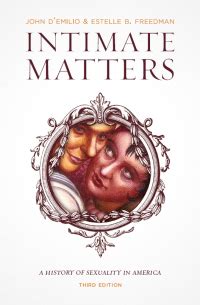 Full Download Intimate Matters A History Of Sexuality In America By John Demilio