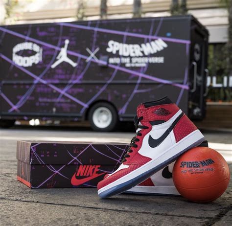 Into the spider verse jordans. Update (12/3): We now have a first look at the Air Jordan 1 High OG ‘Spider-Man: Across the Spider-Verse’ via mr_unloved1s and xcmade. The image used is a mock-up by zsneakerheadz. Air Jordan 1 Spider-Man: Across the Spider-Verse DV1748-601 Next Chapter in University Red/Black-White, releasing May 20th, 2023. 