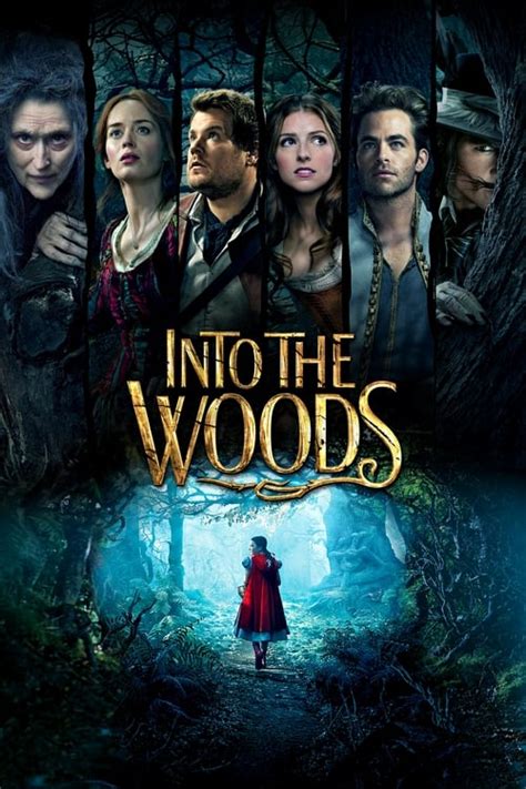 Into the woods 2014. A modern twist on the beloved fairy tales you thought you knew. Meryl Streep stars in this epic musical saga about daring to venture Into the Woods. Iconic characters, such as Cinderella, Little Red Riding Hood, Jack and the Beanstalk and Rapunzel, find their fates intertwined with a humble baker and his wife, whose longing to have a child ... 
