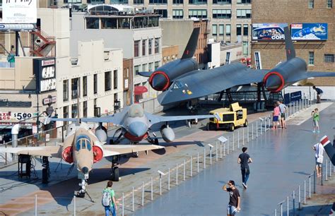 Where: The Intrepid Sea, Air & Space Museum is located on the west side of Manhattan on Pier 86, 12th Ave. & 46th Street. When: The museum is open daily from 10 a.m. to 5 p.m. Between April 1 and October 31, it's open until 6 p.m. on Saturday and Sunday. Early morning tours are available, which start at 9 a.m.. 