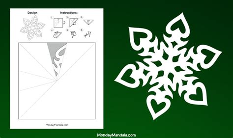 Intricate Snowflake Templates