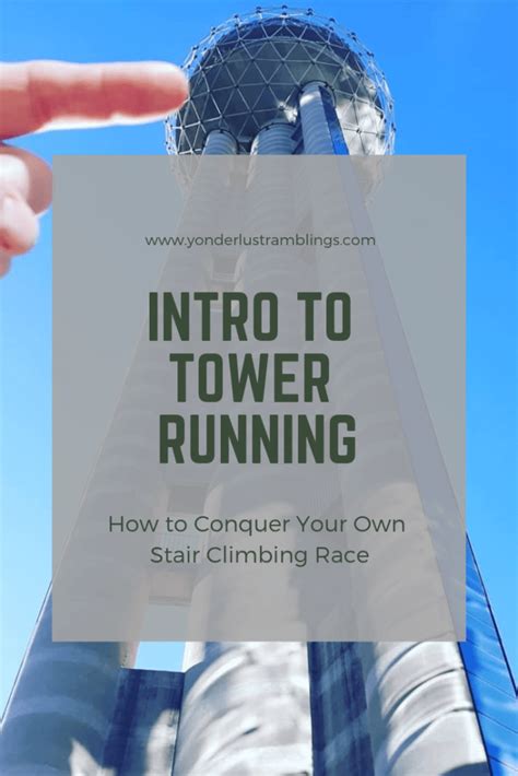 Intro to Tower Running: How to Conquer Your Own Stair