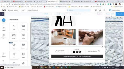 Intro to creating a newsletter in wix YouTube