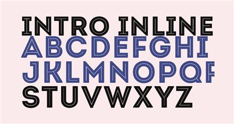 IntroInline font