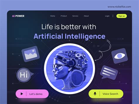 Introducing LifeChanging AI Landing Page Design Figma Community