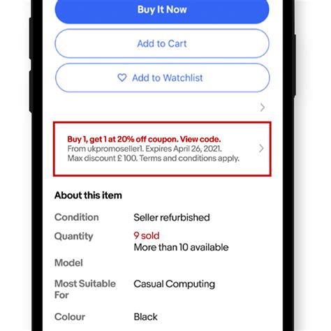 Introducing New Coded Coupons UK Seller Centre - eBay