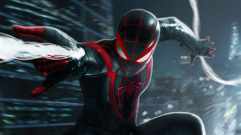 Introducing Spider-Man: Miles Morales Black Suit - The Empowering Ally Against Adversity