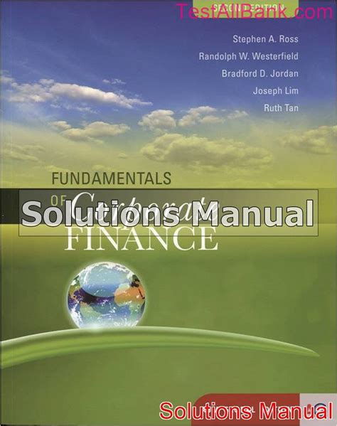 Introducing corporate finance 2nd edition solutions manual. - Manual de servicio dual medrad stellant.
