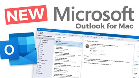 Introducing the new Outlook for Mac - YouTube