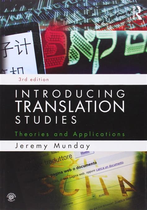 Read Introducing Translation Studies Theories And Applications By Jeremy Munday