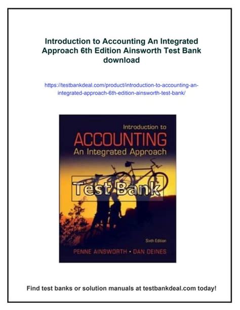 Introduction To Accounting An Integrated Approach 6th Edition Answers
