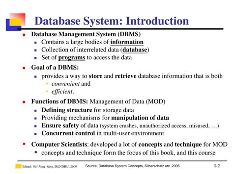 Introduction To Database Management