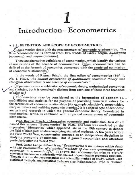 Introduction To Econometrics Updateintroductory Econometrics