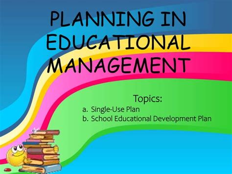 Introduction To Educational Planning And Management