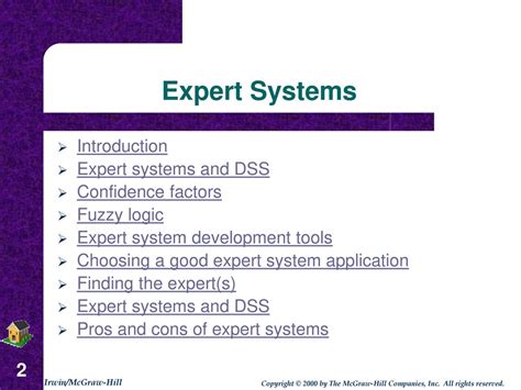 Introduction To Expert Systems