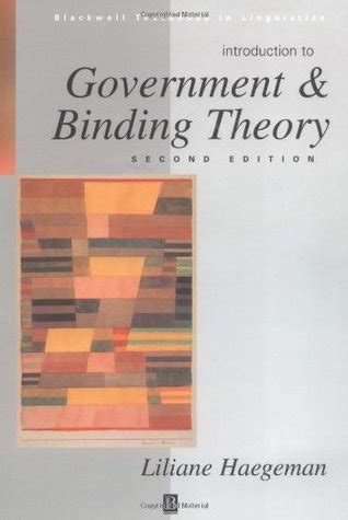 Introduction To Government And Binding Theory