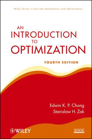 Introduction To Optimization Chong Solution Manual