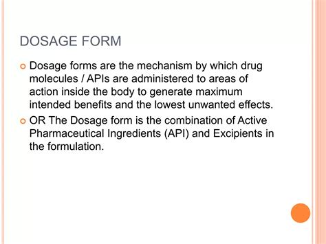 Introduction To Pharmaceutical Dosage Forms