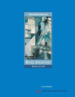 Introduction To Real Analysis Manfred Stoll Solution Manual