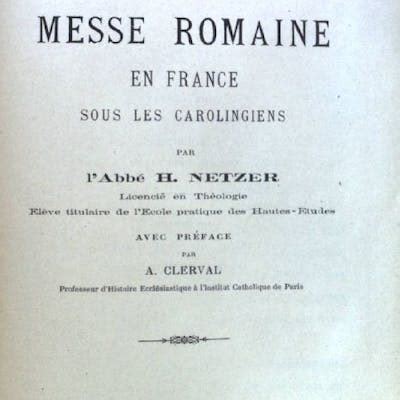 Introduction de la messe romaine en france sous les carolingiens. - Hitachi zaxis zx18 bagger ausstattung komponenten teilekatalog handbuch.