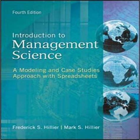 Introduction management science 4th edition solution manual. - Manuale di servizio per microonde sanyo.