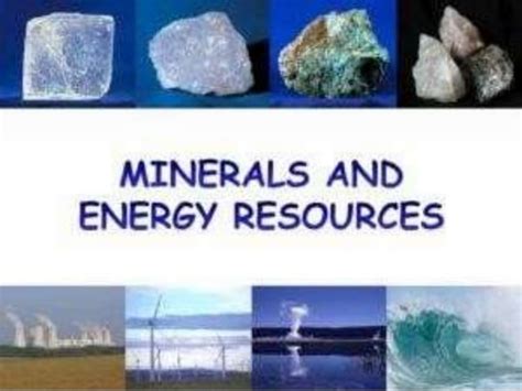 Introduction of Mineral and Power Resources PW