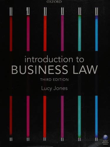 Introduction to Business Law - Lucy Jones - Google Books