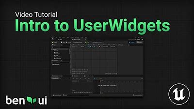 Introduction to C++ UIs in Unreal · ben🌱ui