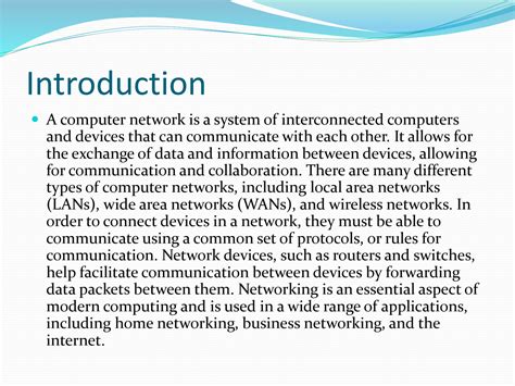 Introduction to Computer Network Speed
