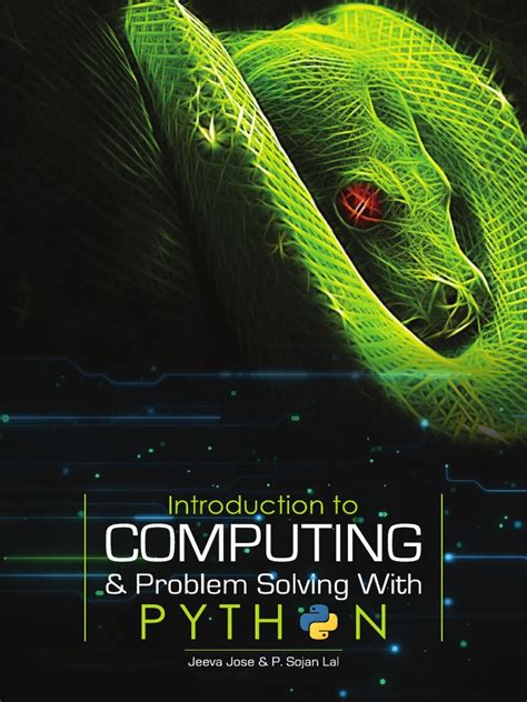 Introduction to Computing & Problem Solving Through Python