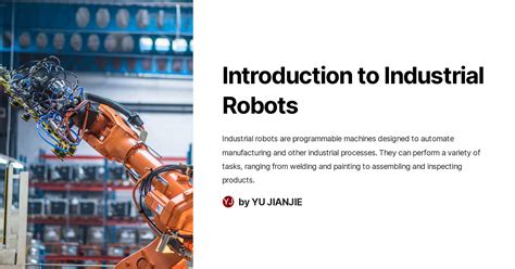 Introduction to Industrial Robots