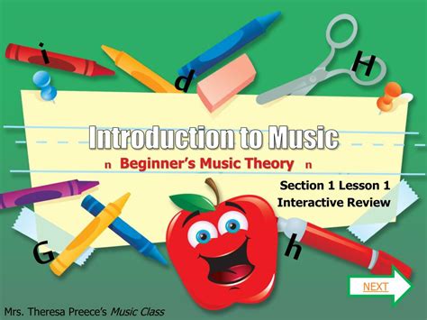 Introduction to Music Home