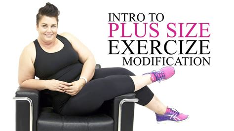 Introduction to Plus Size Exercise Modifications workouts Episode 1